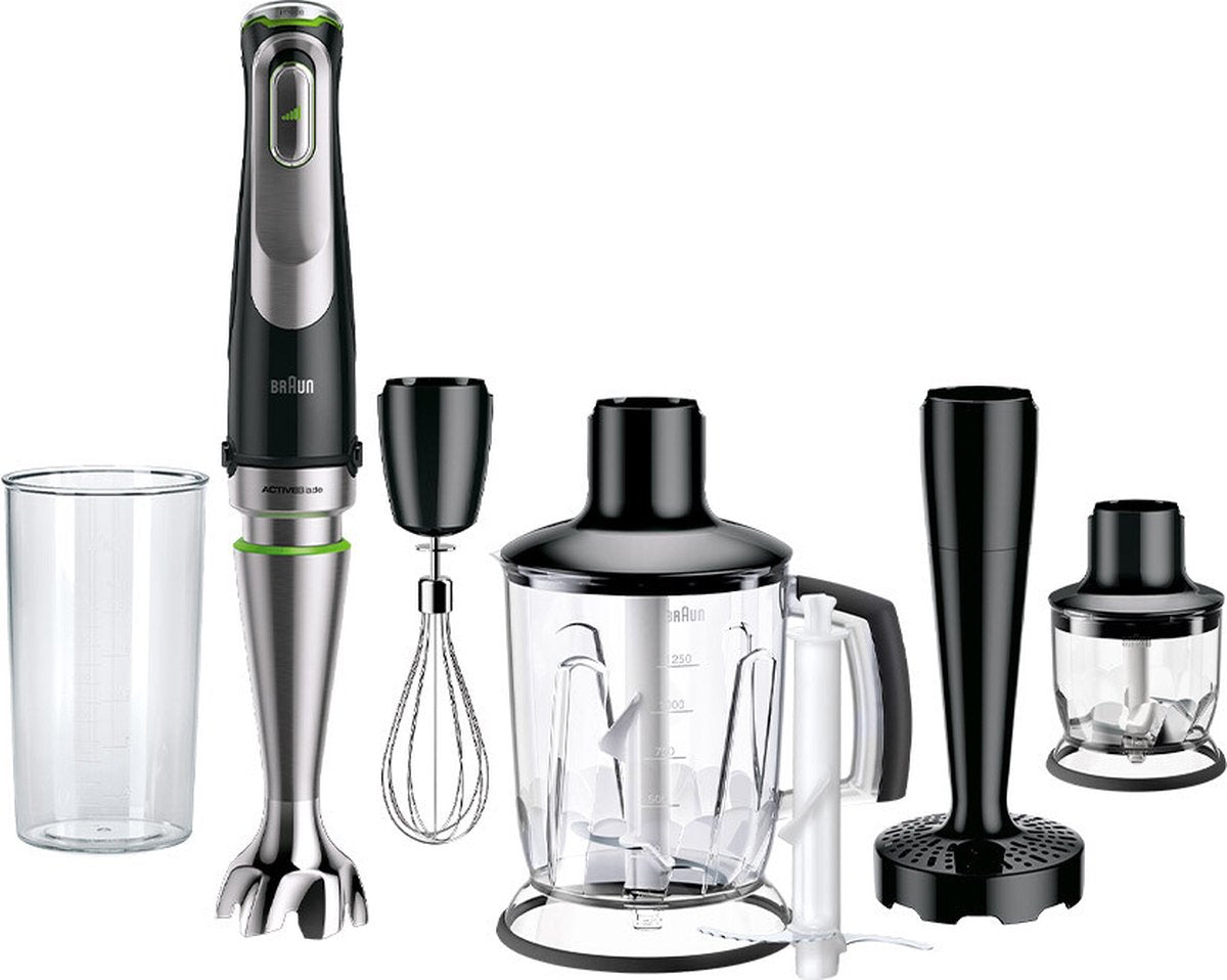 Braun multiquick 9 mq9147x - staafmixer - zwart