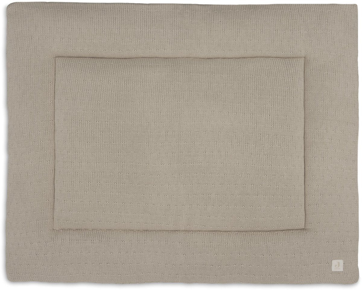 Jollein boxkleed 75x95cm sprinkle knit sand