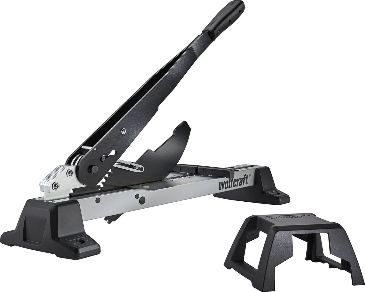 Wolfcraft - laminaatsnijder - vlc 1000 - tot 14 mm dik laminaat - pvc vinyl laminaatknipper - 10 jaar garantie - 6940000