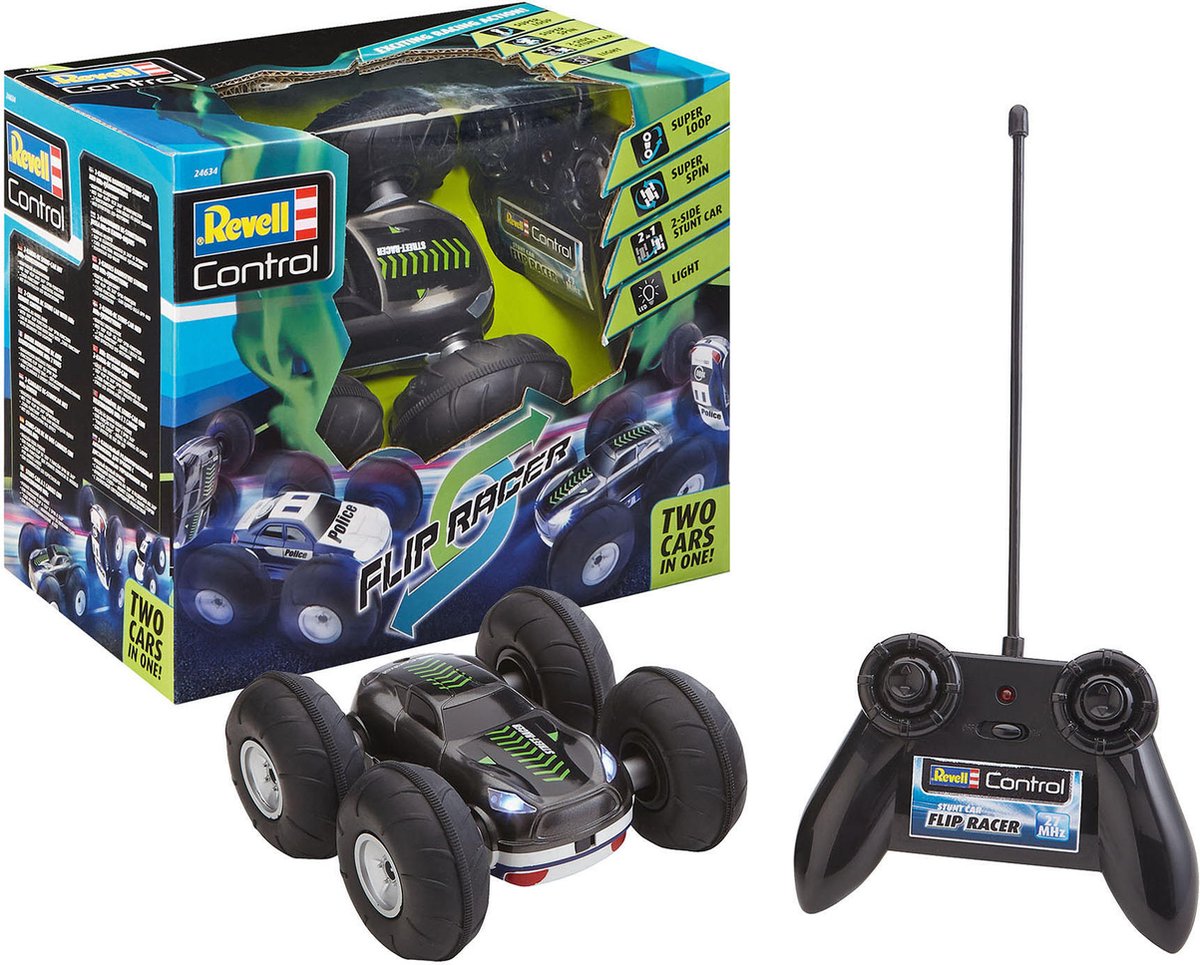 Revell rc voertuig - 24634 rc stunt car - flip rr rc model kant en klaar -