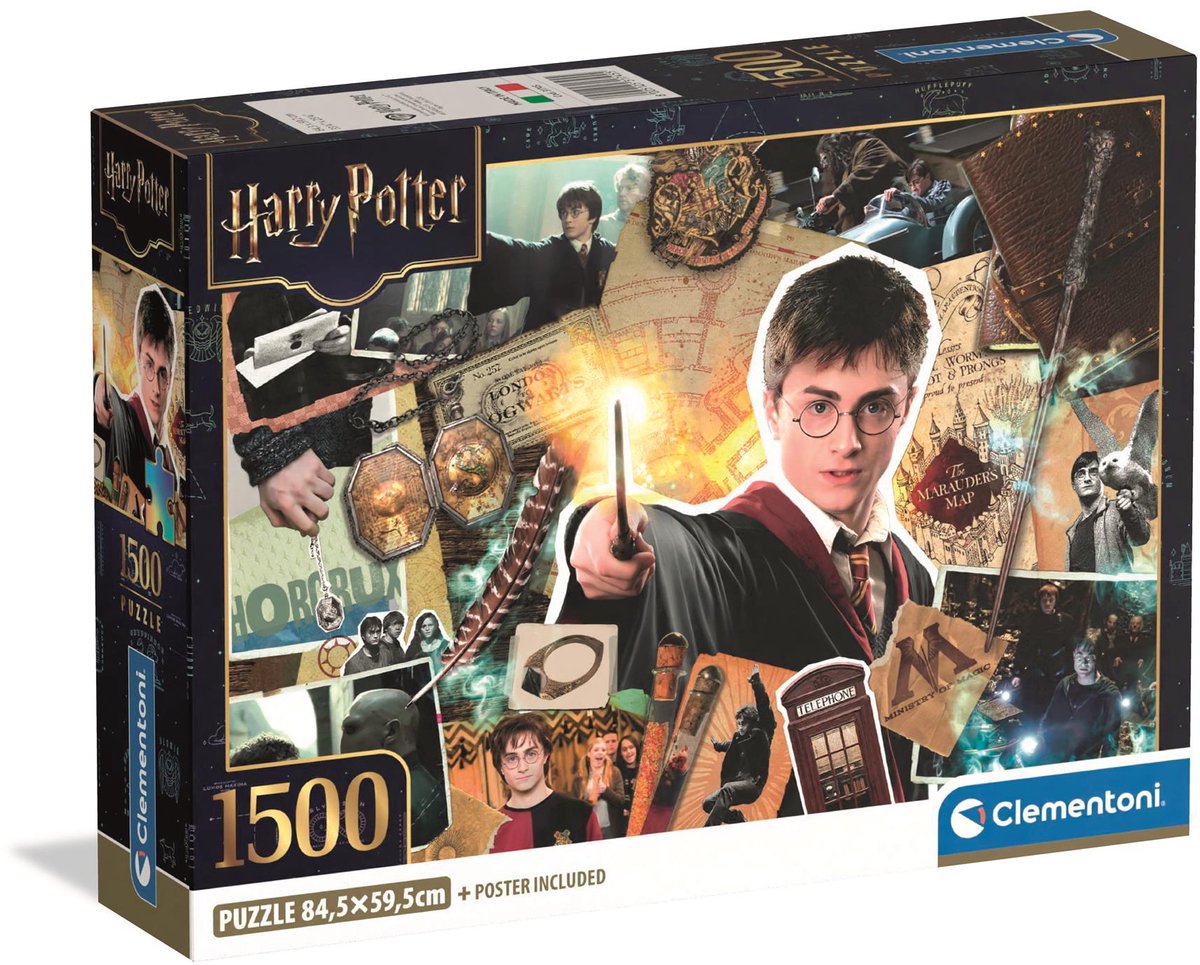 Clementoni legpuzzel harry potter - 1500st.