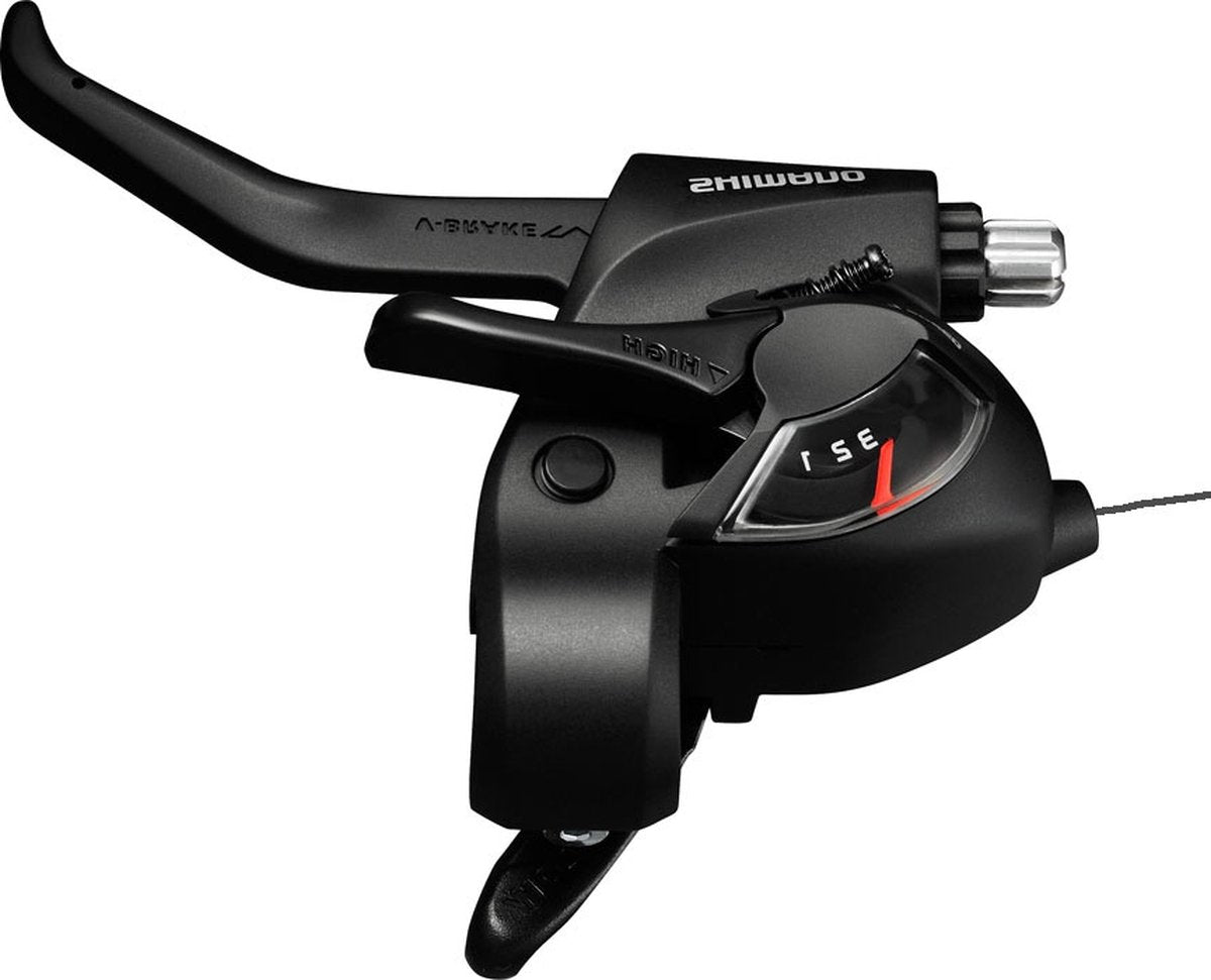 Shimano shifter 3 speed links st-ef41 zwart