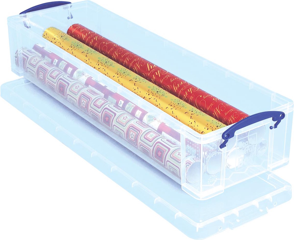 Really useful box 22 liter transparant