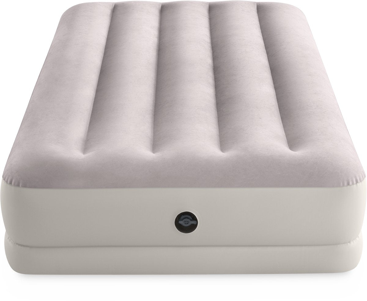 Intex prestige mid-rise twin luchtbed incl. usb150 luchtpomp - 191 x 99 x 30 cm