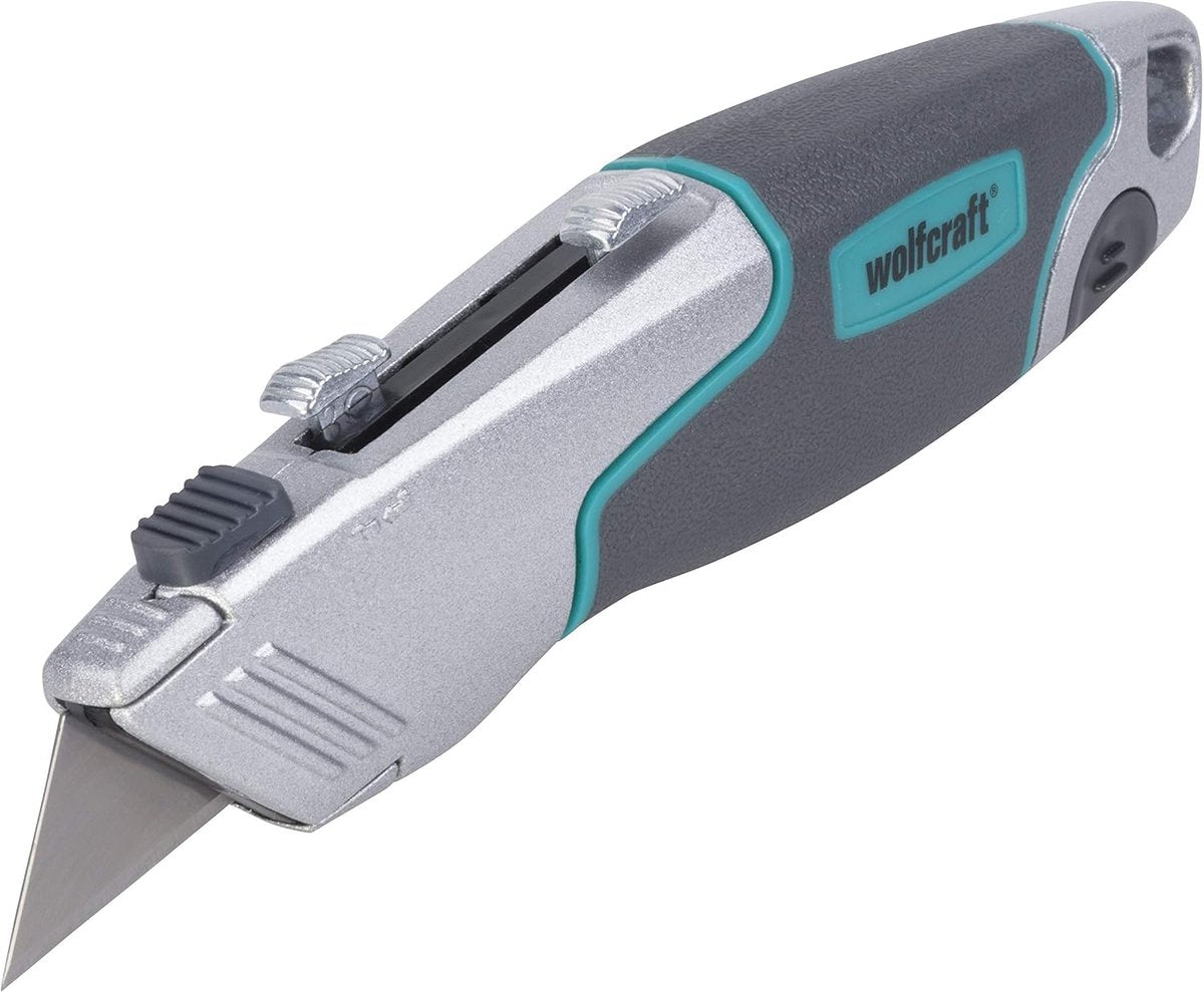 Wolfcraft professioneel mes | met twee lemmeten | 1 stuk - 4200000