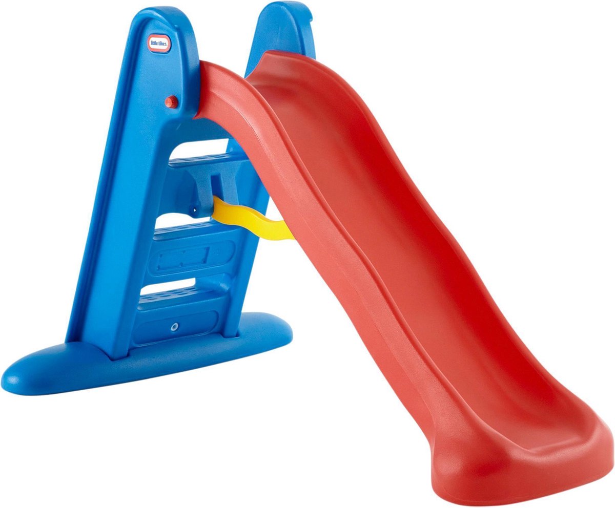 Little tikes glijbaan large slide - peuter -voor buiten - blauw rood
