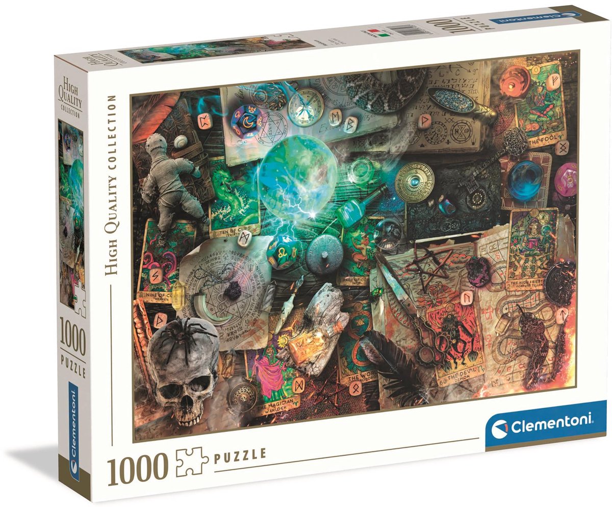 Ty clementoni maleficium - magisch fantasietafereel - puzzel 1000 stukjes volwassenen - legpuzzel hqc high quali collection vanaf 12 jaar