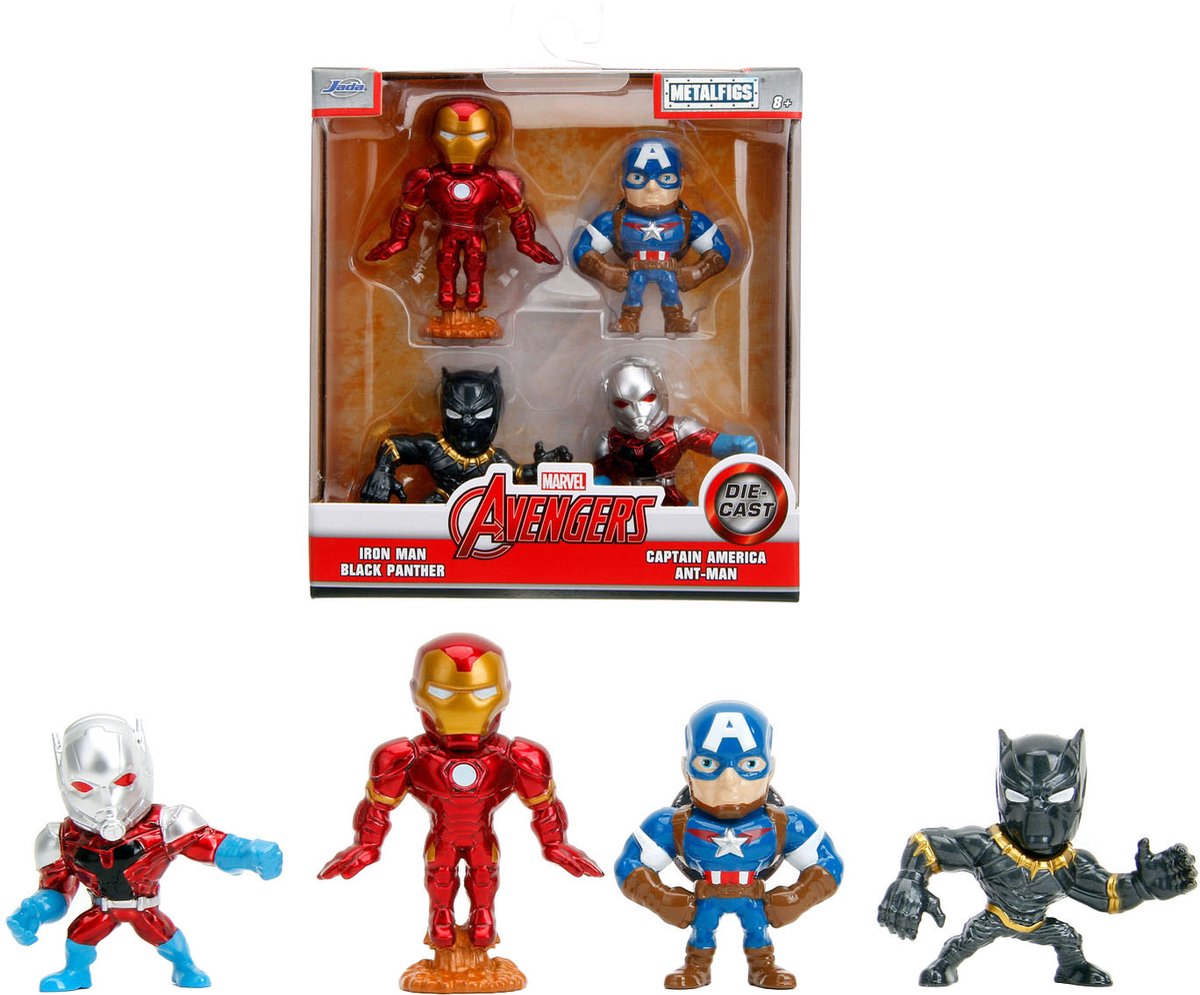 Jada toys figurenset the avengers 7 cm 4 onderdelen