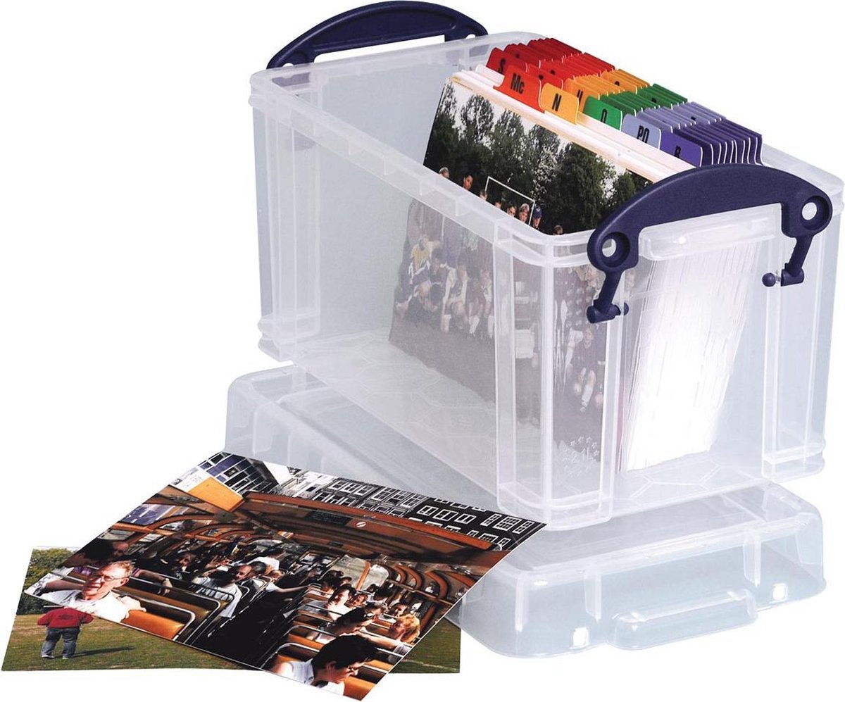 Really useful box 21 liter transparant