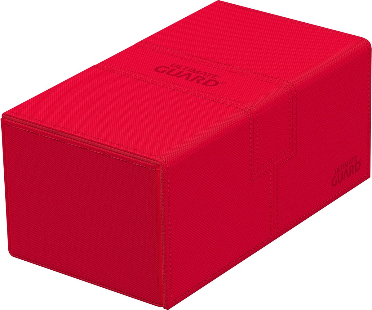 Ultimate guard twin flip'n'tray 200+ xenoskin - red