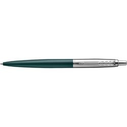 Parker jotter xl balpen | greenwich matgroen met chromen trim | medium punt blauwe inkt | met geschenkdoos