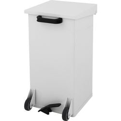 Pedaalemmer dutchdesign 31004683 gepoedercoat aluminium wit