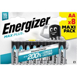Batterij-energizer max plus 8 aa lr6