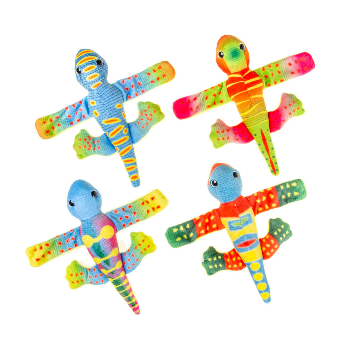 Duckiez klaparmband pluche hagedis