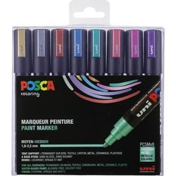 Lakmarker posca pc-5m 8er kleurenassortiment 8 stuks