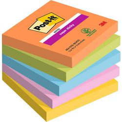 Post-it super sticky super sticky notes post-it boost kleurenassortiment 90 vellen