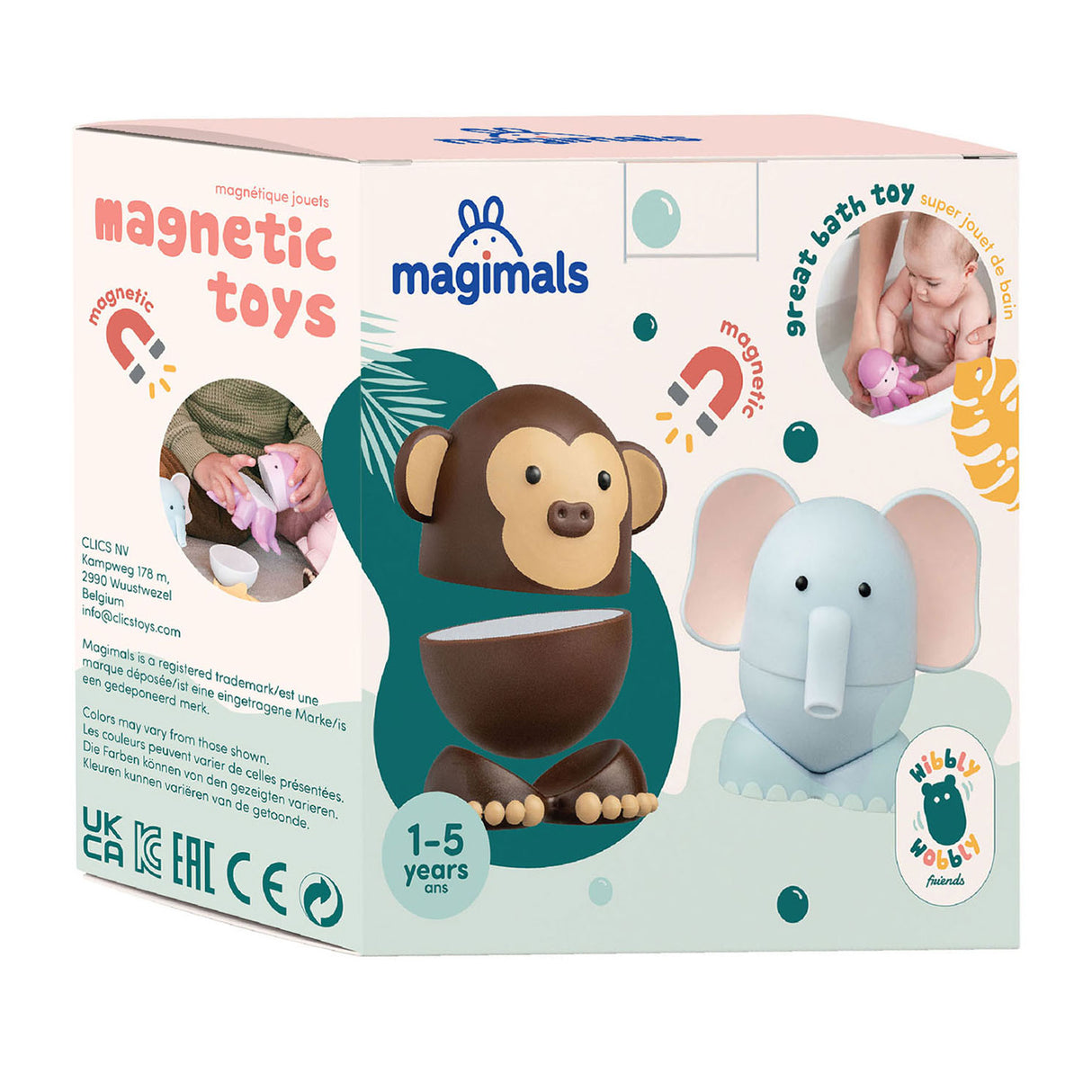 Magimals wibly wobly safari magnetisch speelgoed