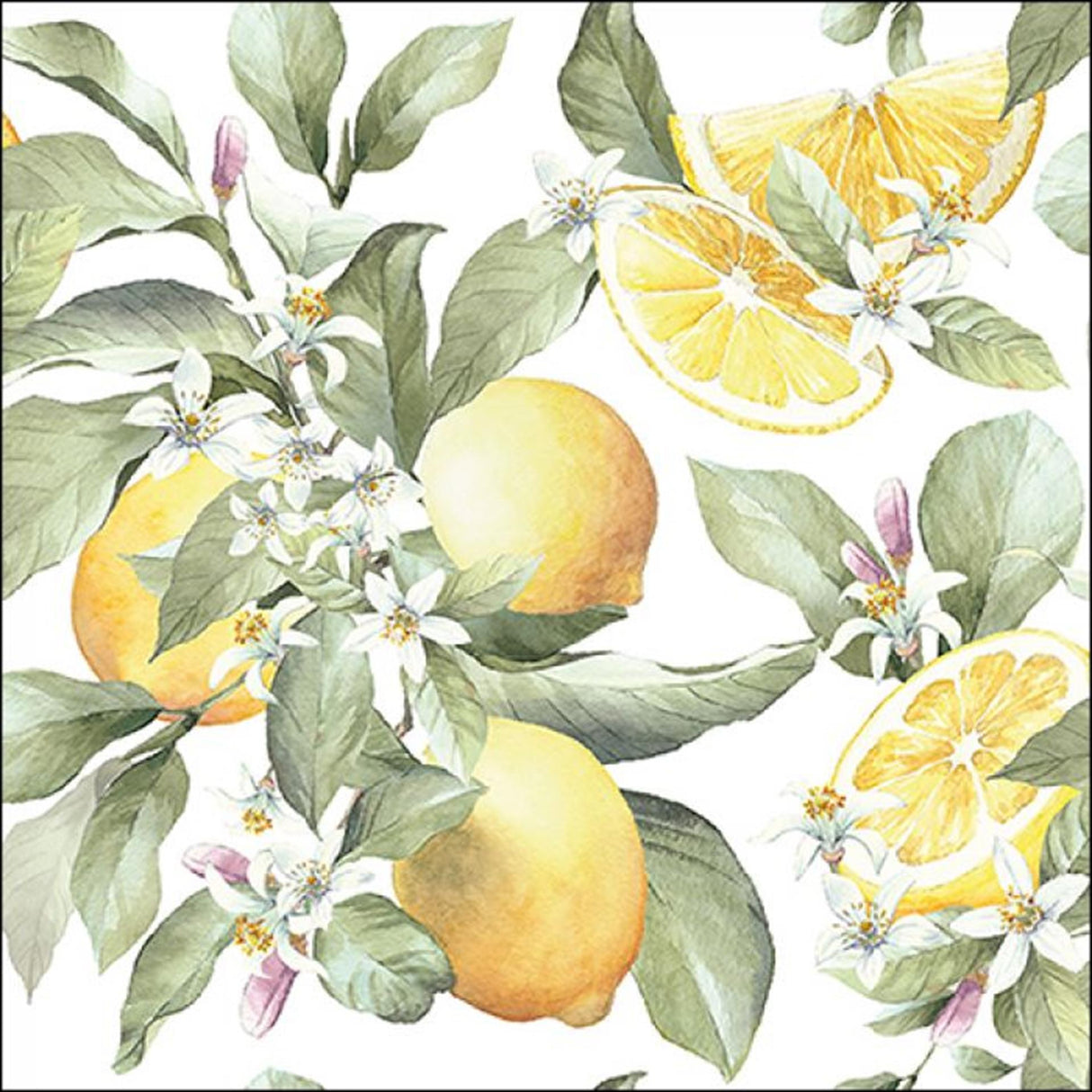Ambiente servetten limoni 33x33cm