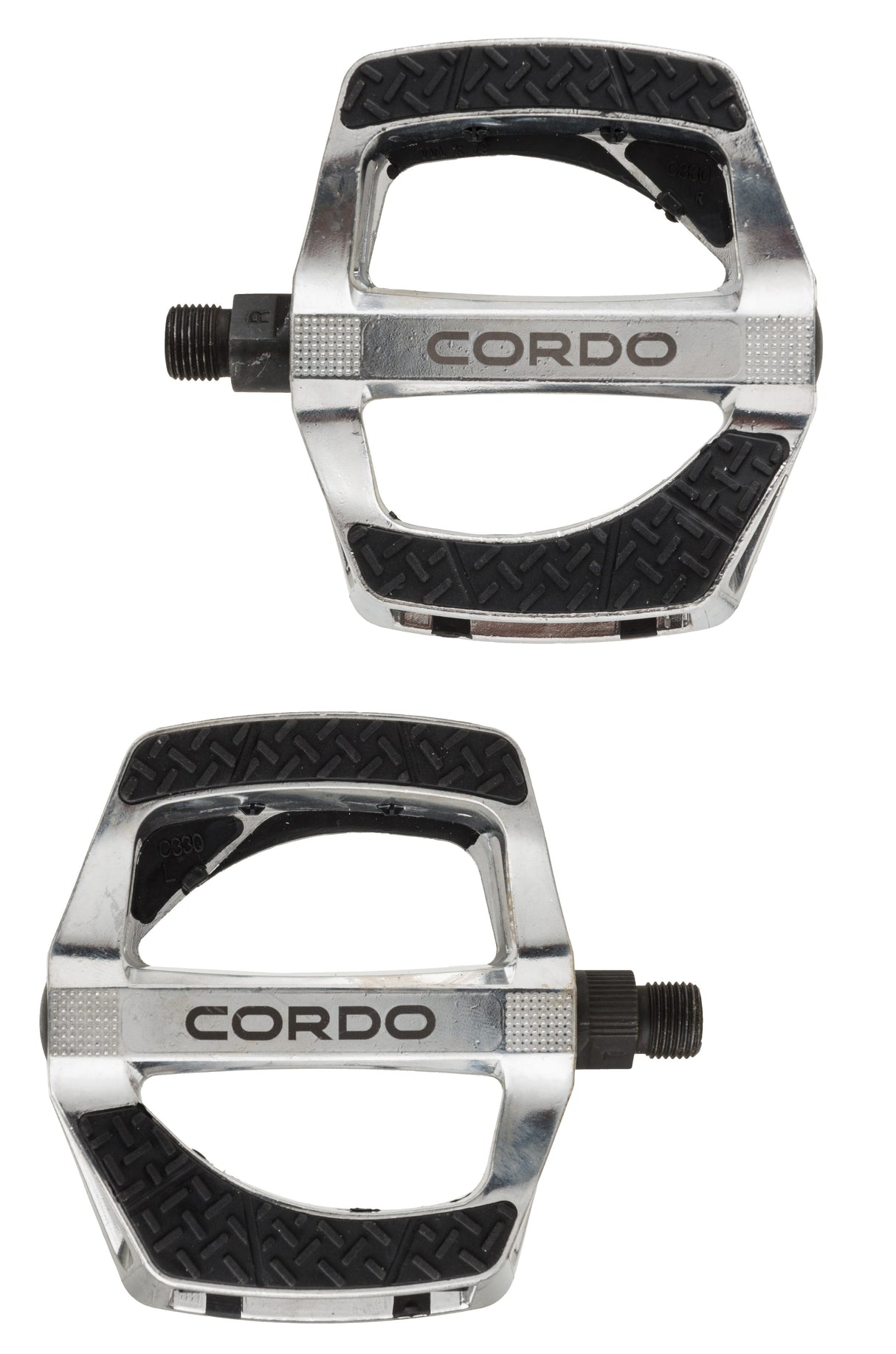 Cordo pedaal e-bike alu zilver