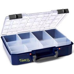 Raaco assortimentsdoos - carrylite 80 - met 9 inzetbakjes - 278 x 337 x 79 mm - 143608