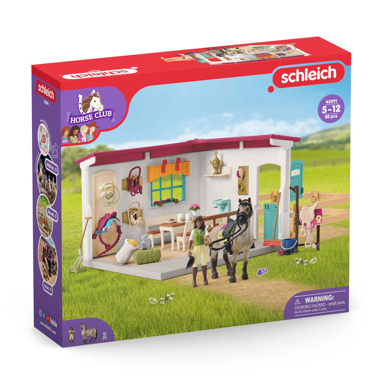 Schleich horse club zadelkameruitbreiding 42591