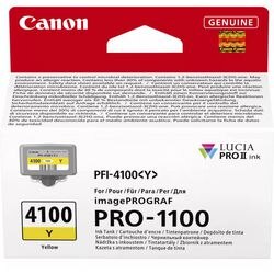 Inktcartridge canon pfi-4100y geel origineel