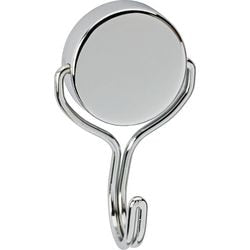 Maul magneet rond 1 stuk 30 kg staal metaal neodymium met haken 7.7 x 4.6 x 2.8 cm zilver