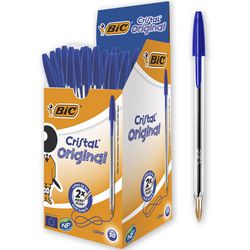 Bic balpen cristal blauw 0,4 mm 50 stuks