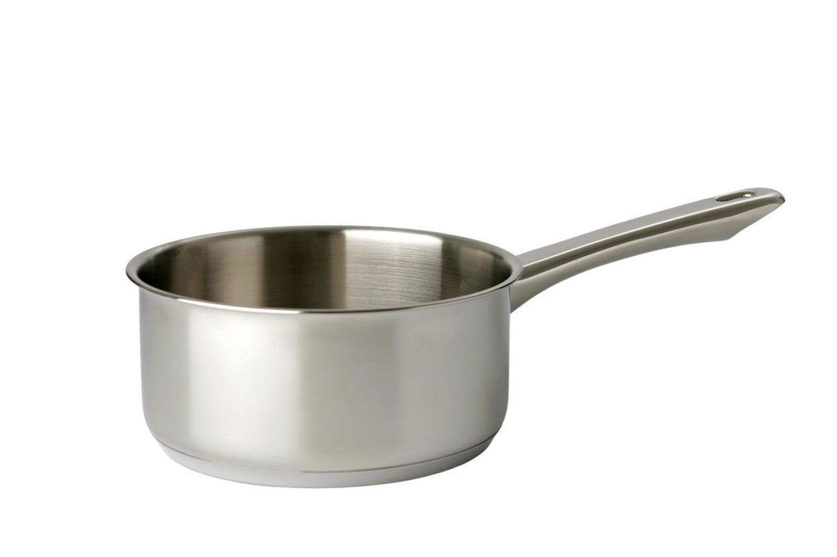 Eurocuisine steelpan 16cm rvs met stalen greep 1.4liter
