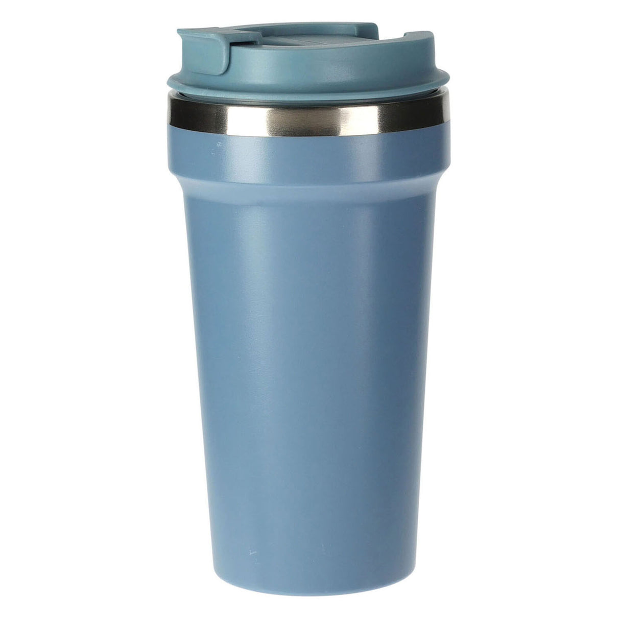 Koopman drinkbeker kleur 500ml - rvs binnenkant - kunststof buitenkant.