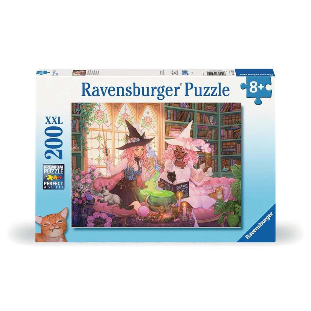 Ravensburger puzzel enchanting library - legpuzzel - 200 stukjes