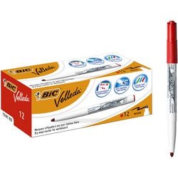 Bic whiteboardmarker 1741 1,4mm rond rood