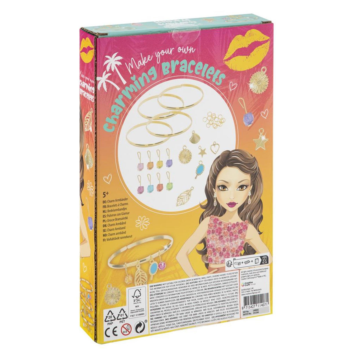 Besties grafix armbanden sieradenset