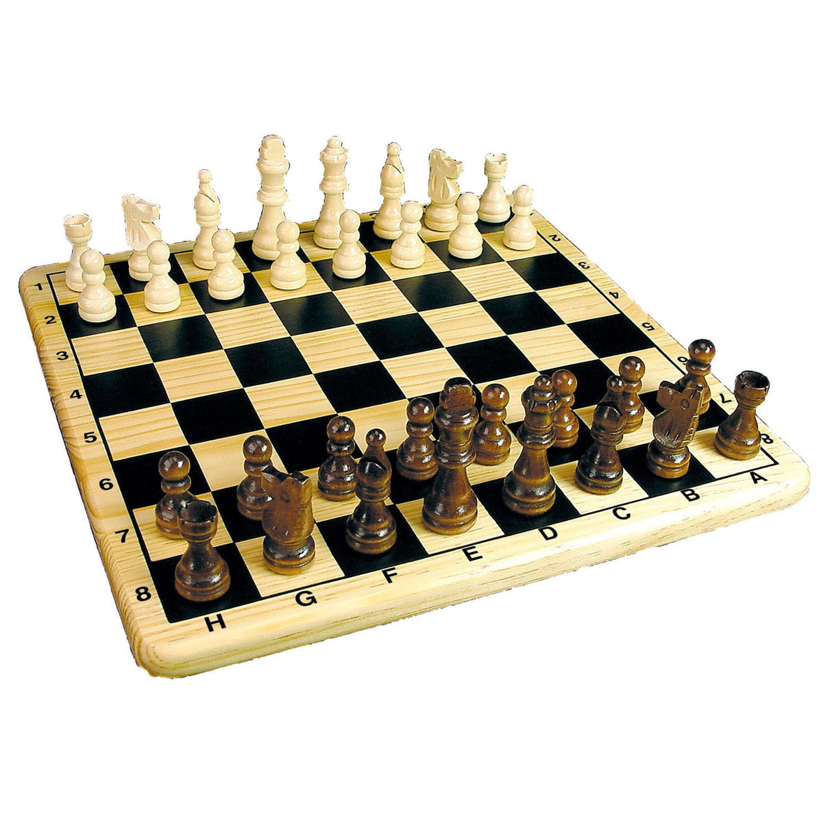 Tactic houten schaakbord