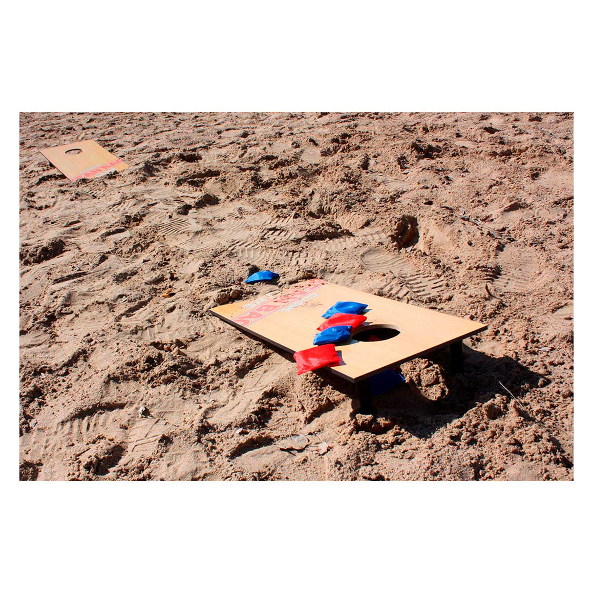 Tactic classic bean bag game - cornhole game - outdoorspel met 2 borden
