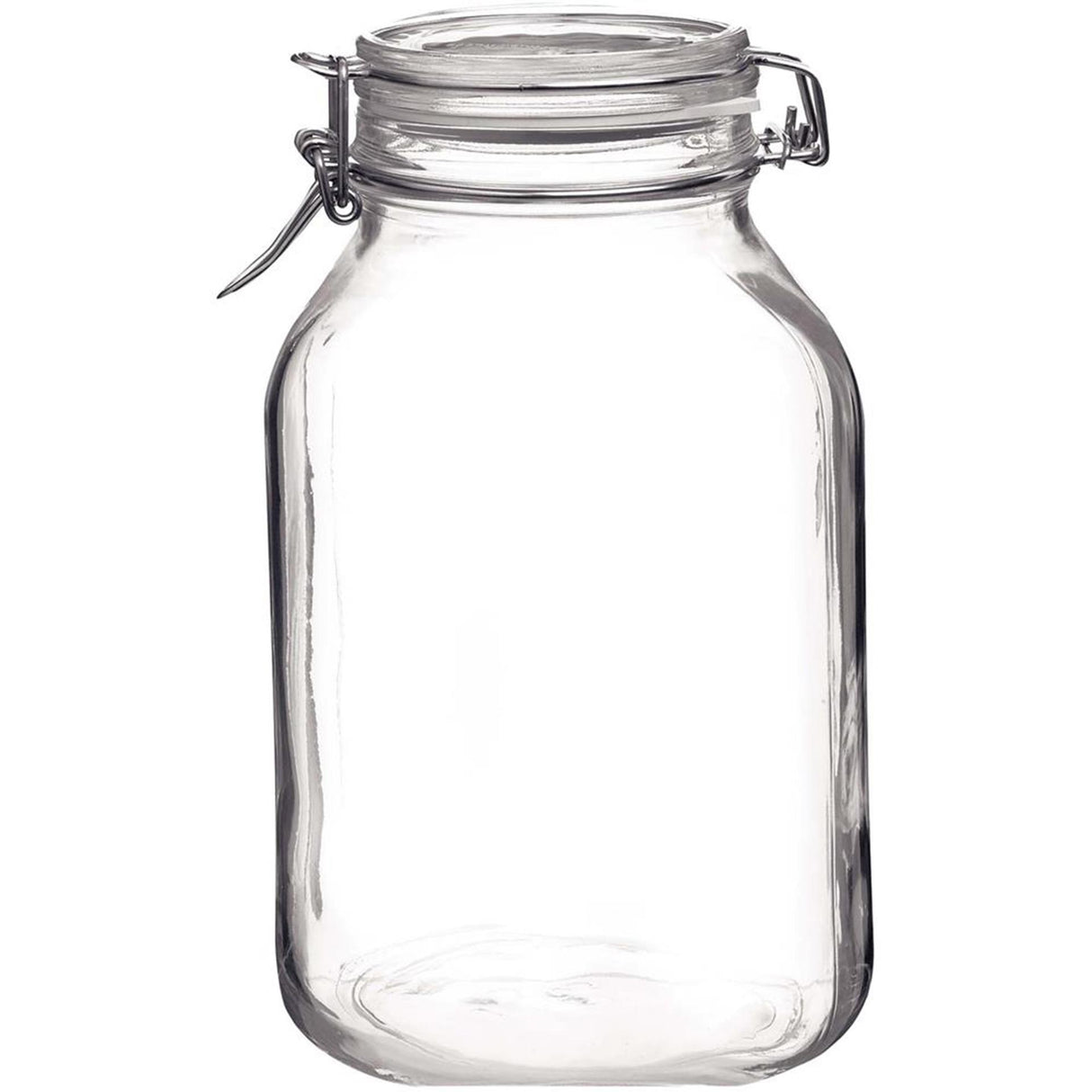 Rocco bormioli klempot vierkant 1,5ltr fido pak a 6 st.