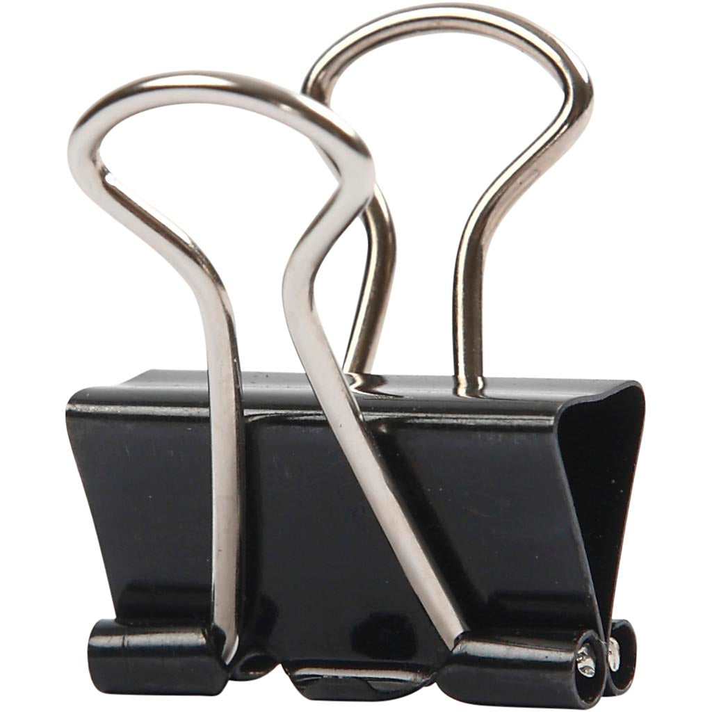 Creativ company https: www.cchobby.nl foldback-clips-b-19-mm-zwart-40-stuk-1-doos