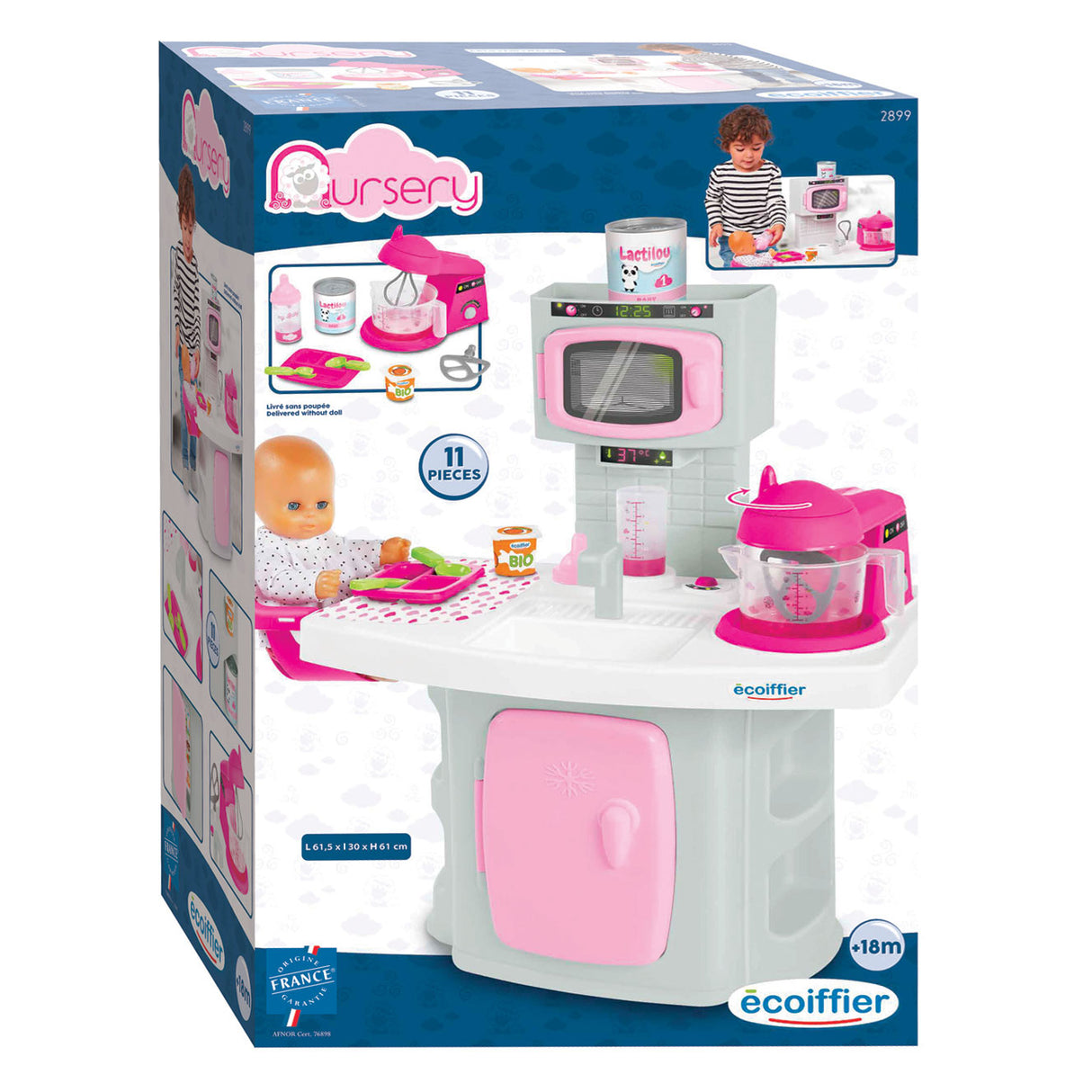 Ecoiffier nursery keuken