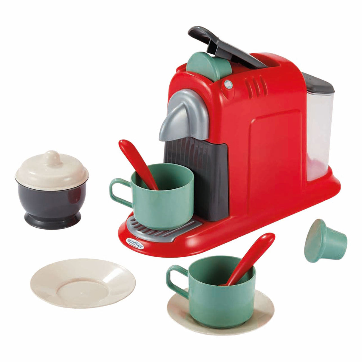 Écoiffier ecoiffier 100% chef servies in opbergbox - 70dlg.
