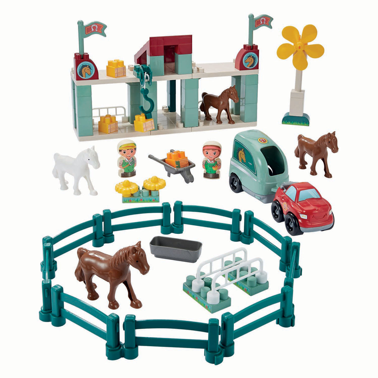 Abrick ecoiffier paardenrenbaan - 60dlg.