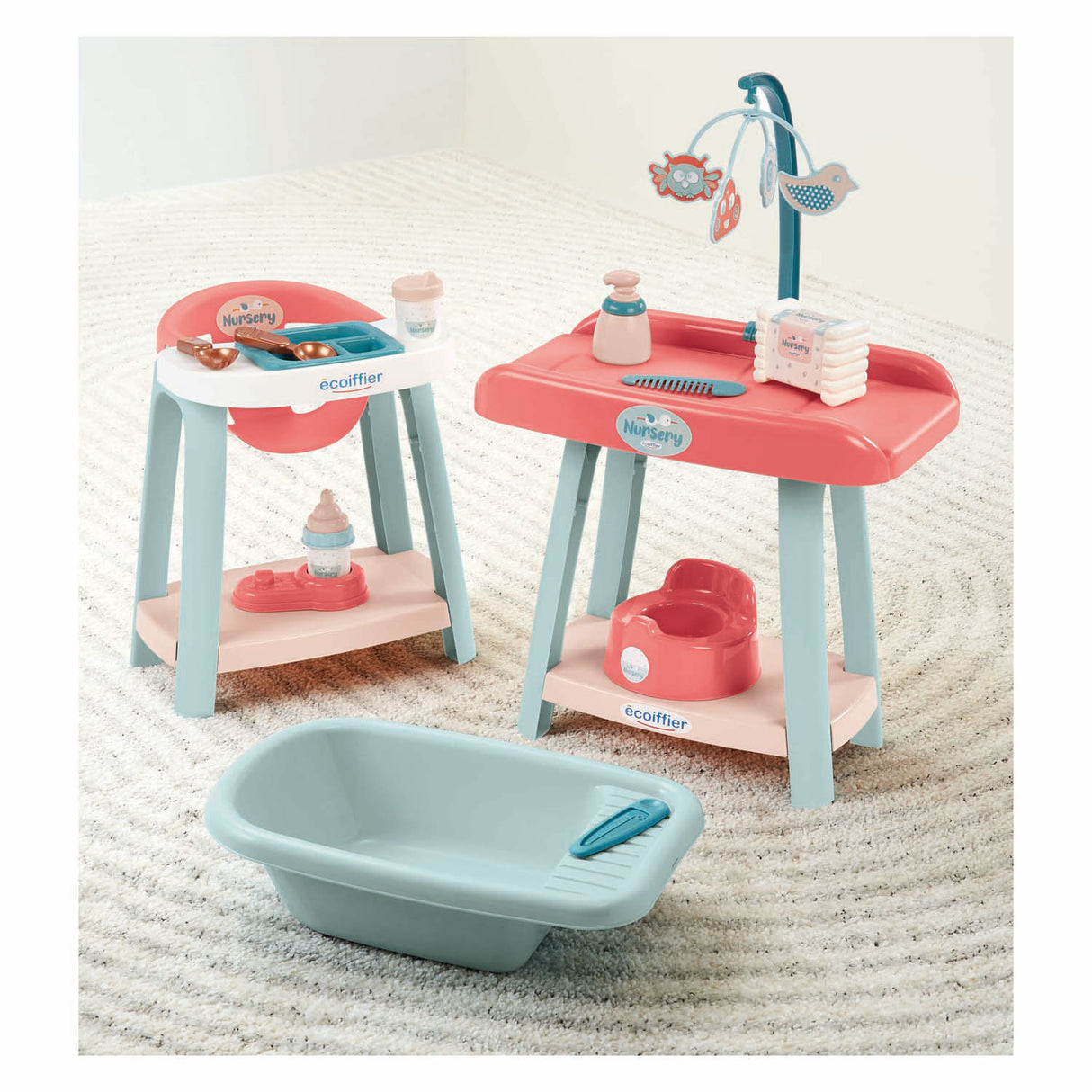 Ecoiffier nursery babykamerset 3-in-1