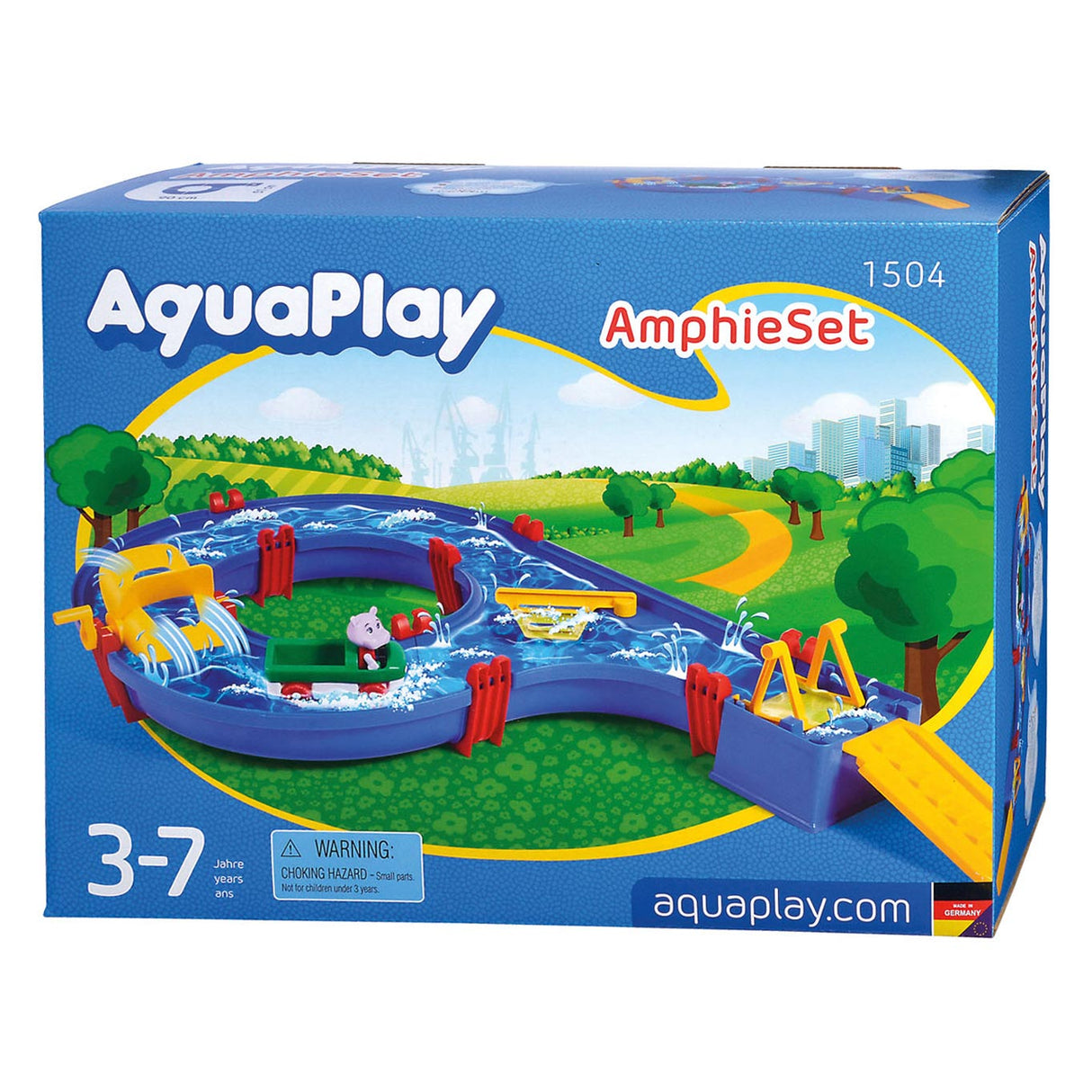Big aquaplay 1504 - amphieset - 88x50x13 cm - vanaf 3 jaar - waterbaan