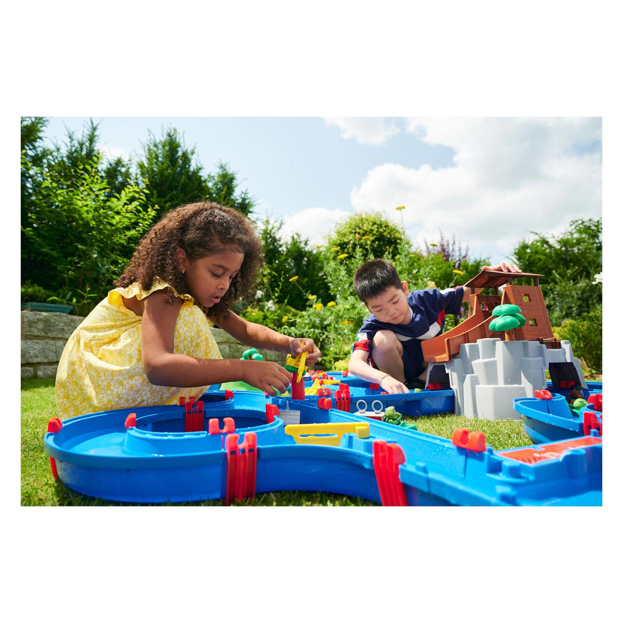 Big aquaplay 1504 - amphieset - 88x50x13 cm - vanaf 3 jaar - waterbaan