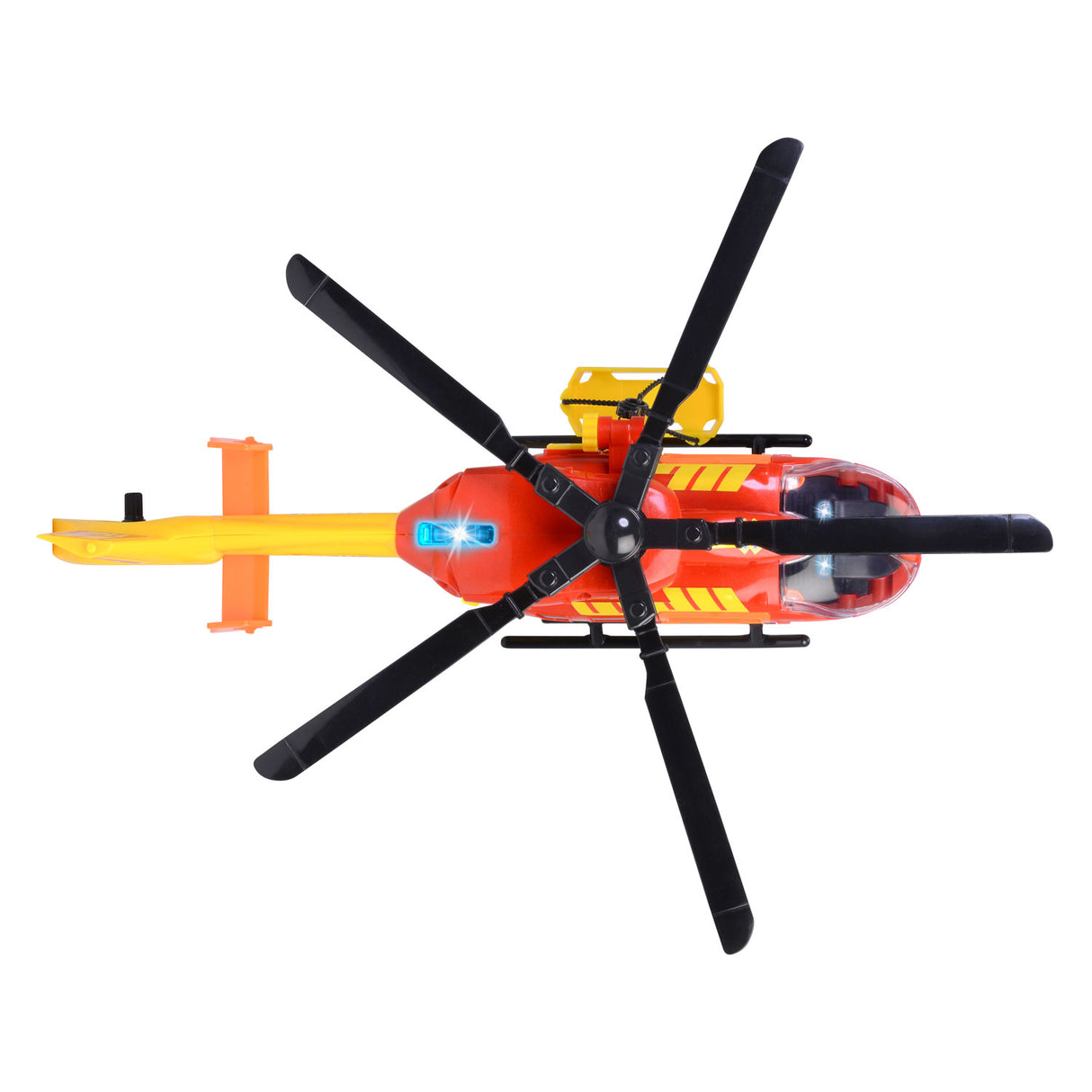 Dickie toys - ambulance helicopter - ziekenhuis helicopter - licht en geluid - draaiende propeller - vanaf 3 jaar