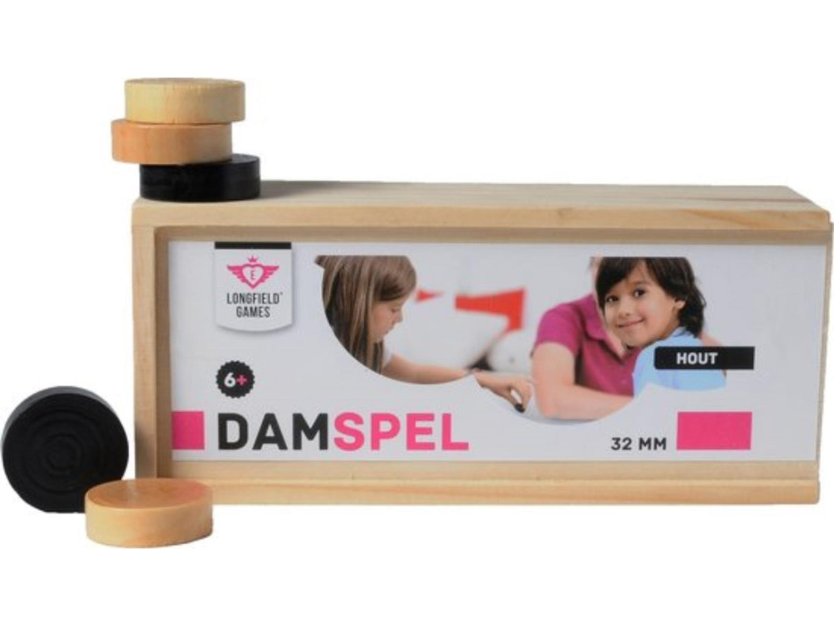 Longfield houten damstenen