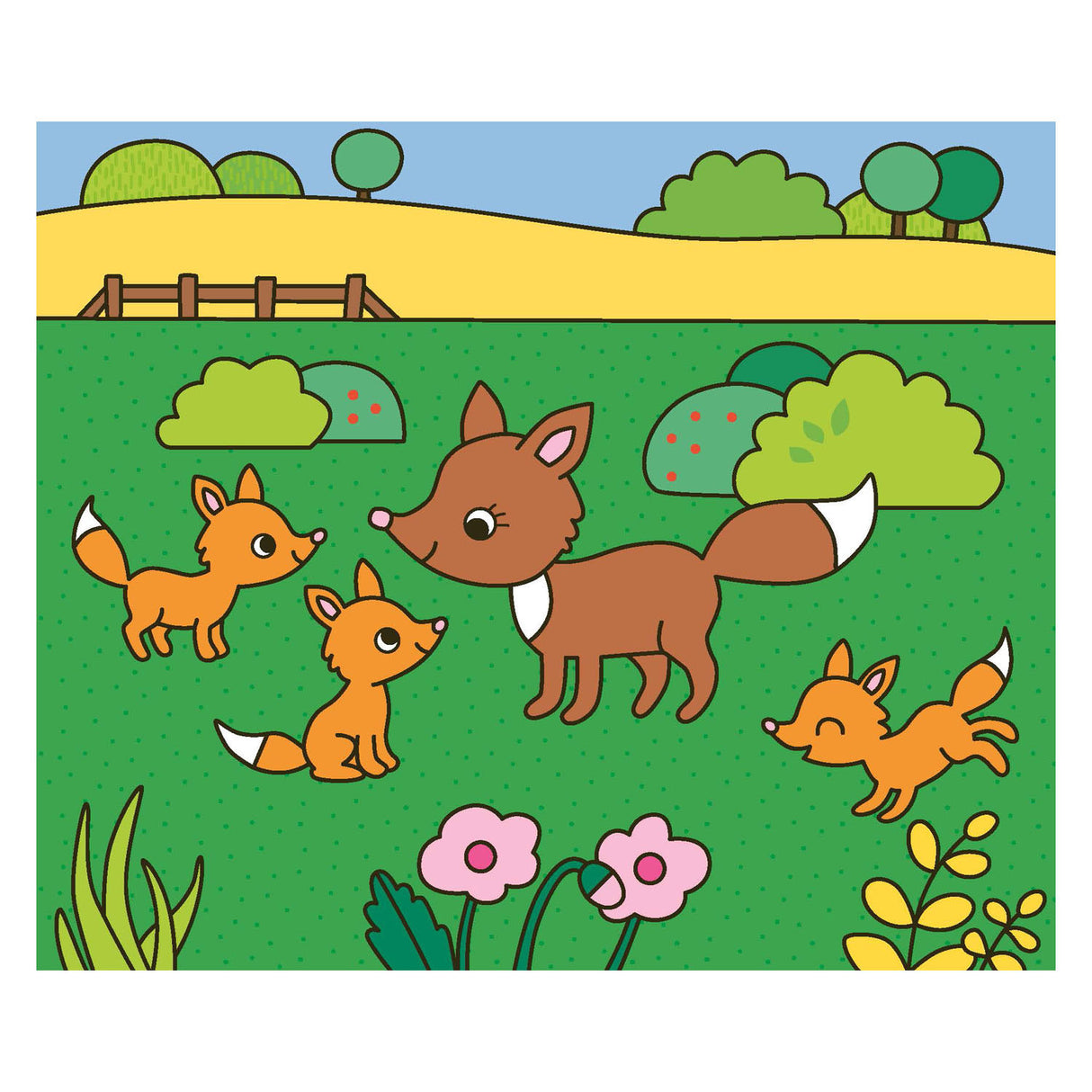 Deltas happy coloring - vrolijke dieren happy coloring - les joyeux animaux