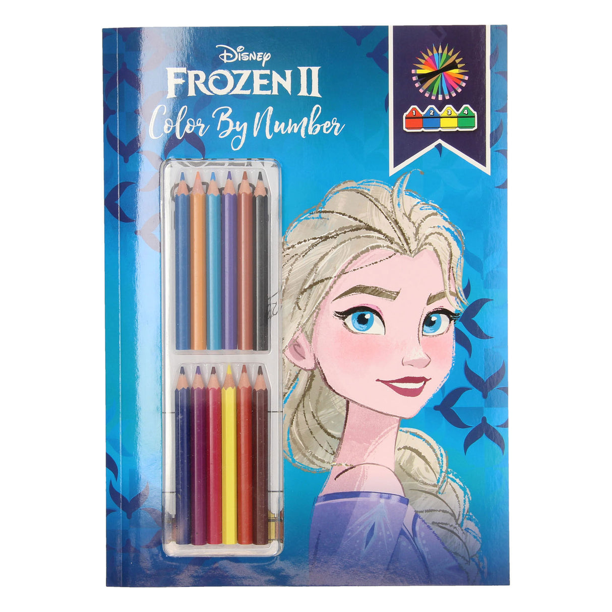 Boek specials nederland bv kleuren op nummer - frozen
