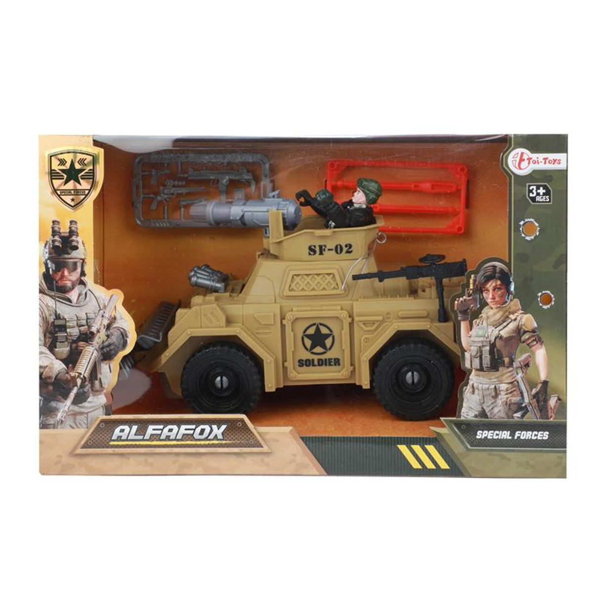 Toi-toys toi toys speelset pantservoertuig