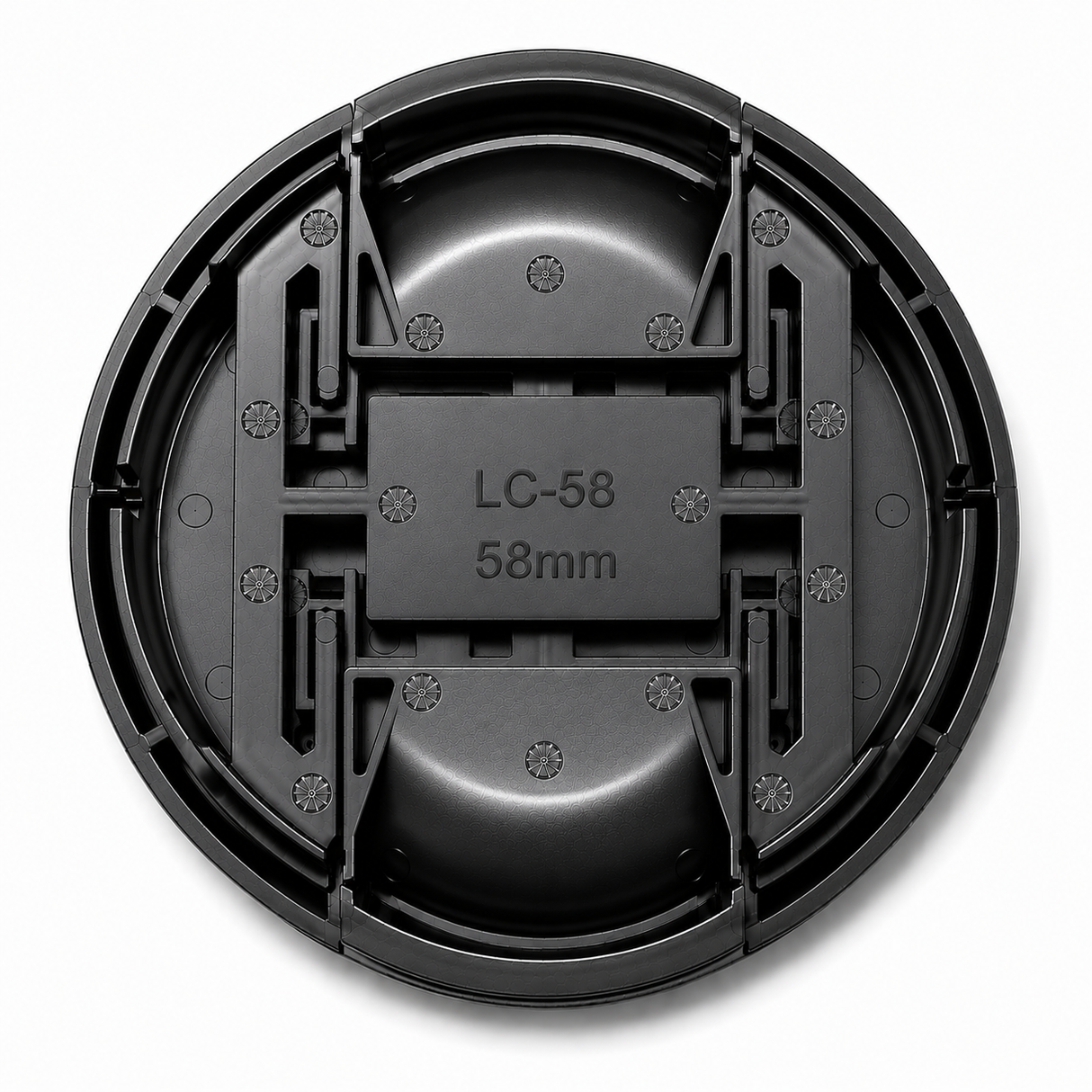 Matin lensdop met elastiek 58 mm m-6280-3