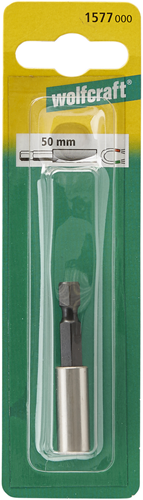 Wolfcraft bithouder | met magneet | l 50mm | 1 stuk - 1577000